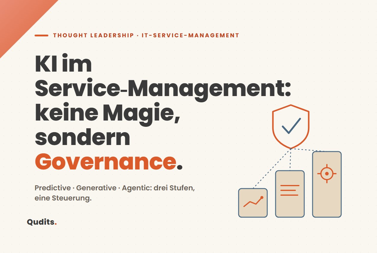 KI im Service-Management: keine Magie, sondern Governance