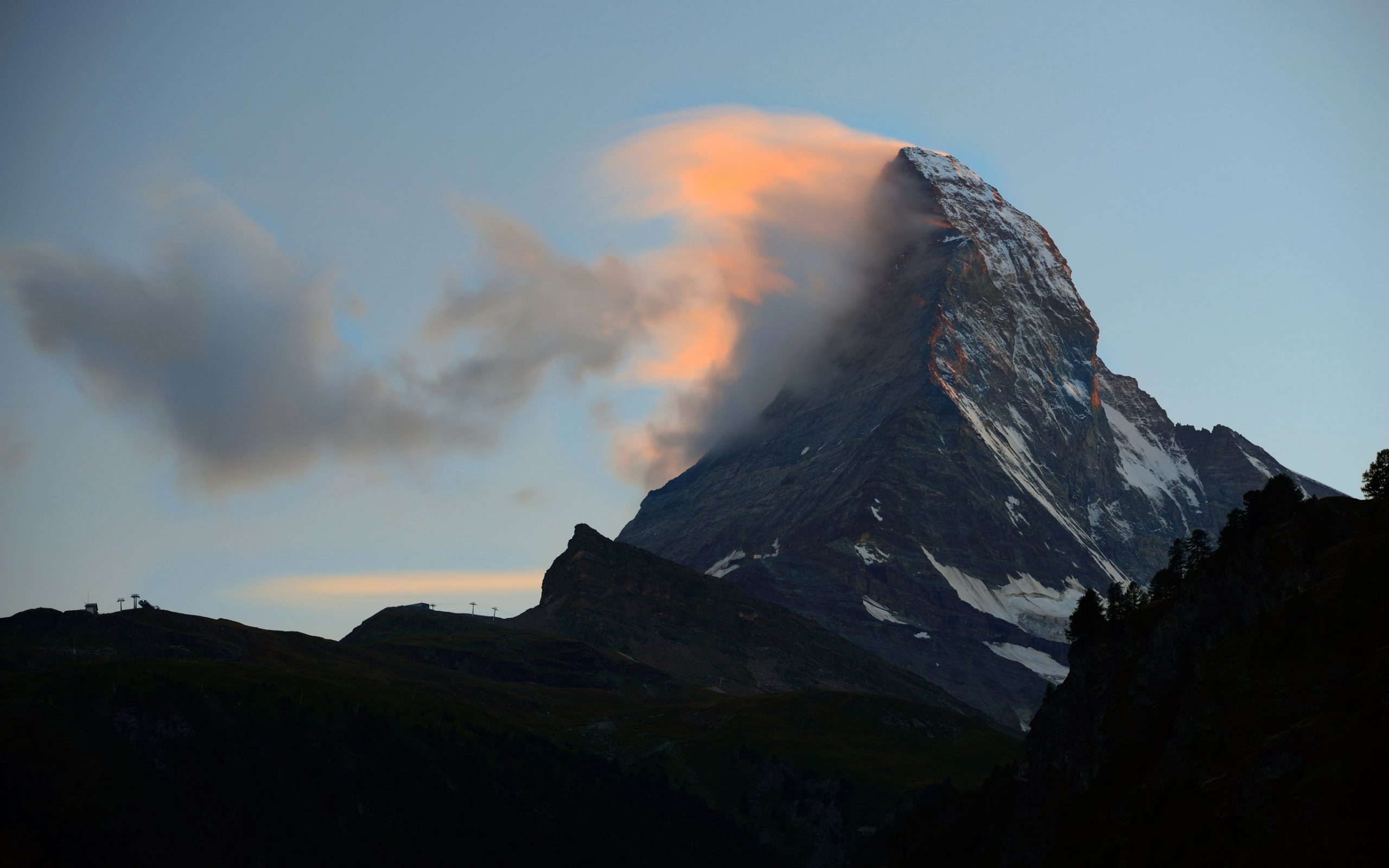 Matterhorn bei Sonnenuntergang