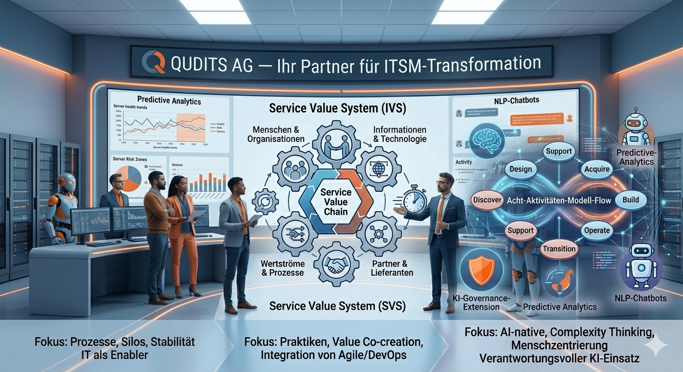KI-native ITSM-Transformation mit Predictive Analytics und NLP-Chatbots